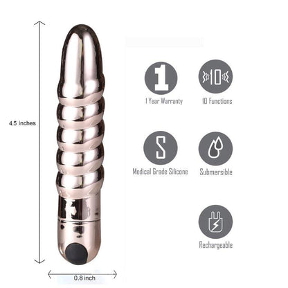 LOLA ROSE GOLD SUPER CHARGED BULLET