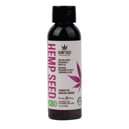 RELAXING MASSAGE & BODY OIL SKINNY DIP 2 OZ