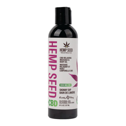 RELAXING MASSAGE & BODY OIL SKINNY DIP 8 OZ