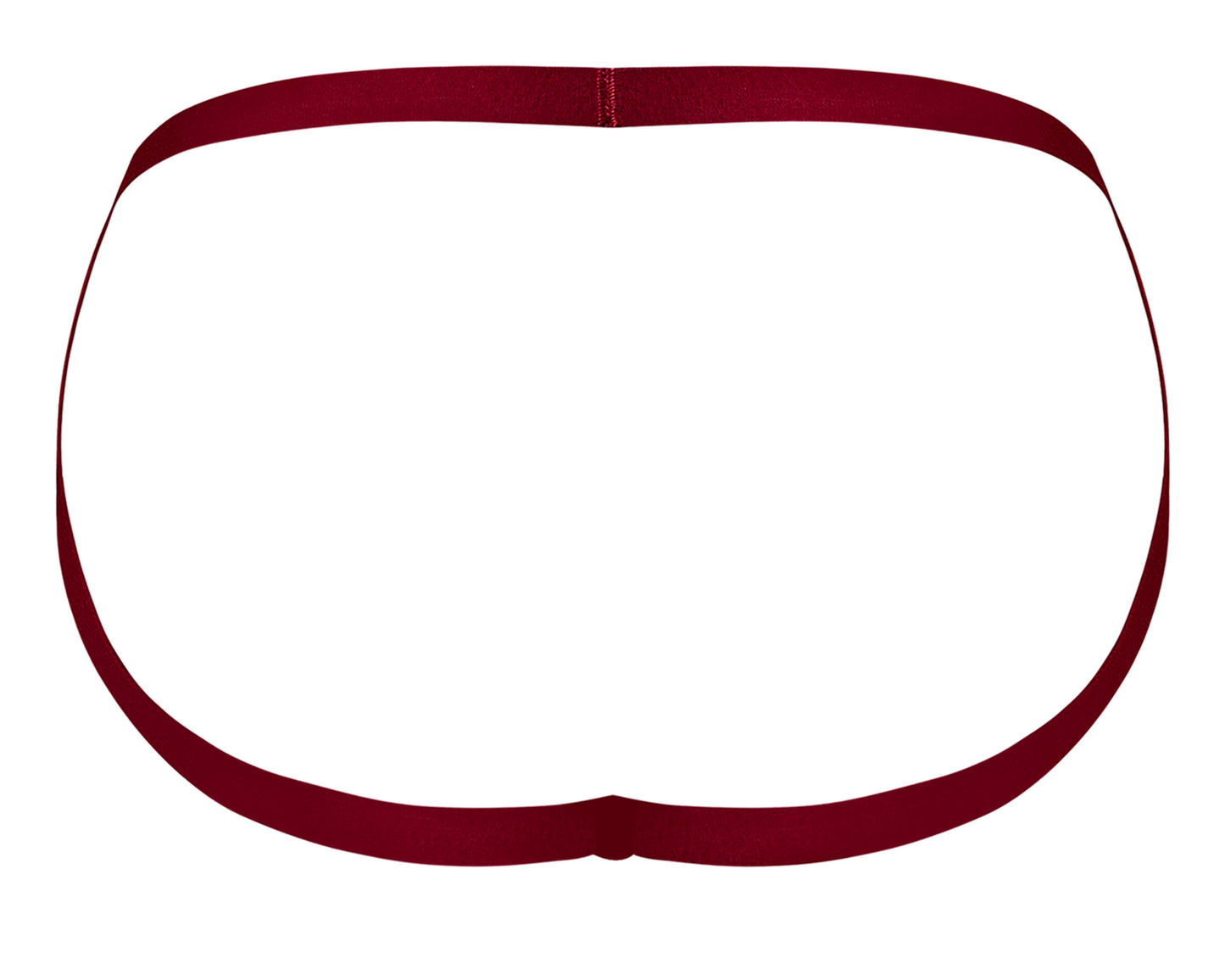 LUCIFER STRAPPY JOCK BURGUNDY L/XL