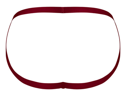 LUCIFER STRAPPY JOCK BURGUNDY L/XL