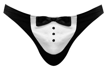 NOVELTY MAITRE D THONG BLACK O/S