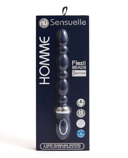 SENSUELLE HOMME FLEXII BEADS NAVY BLUE