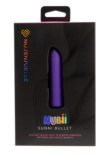 SENSUELLE NUBII SUNNI WARMING BULLET PURPLE