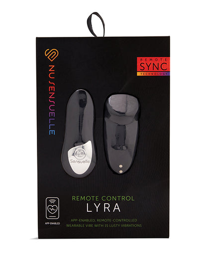SENSUELLE LYRA APP PANTY VIBE BLACK