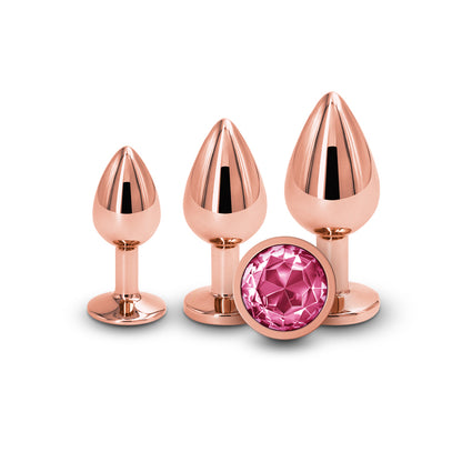 REAR ASSETS ROSE GOLD PINK GEM TRAINER KIT
