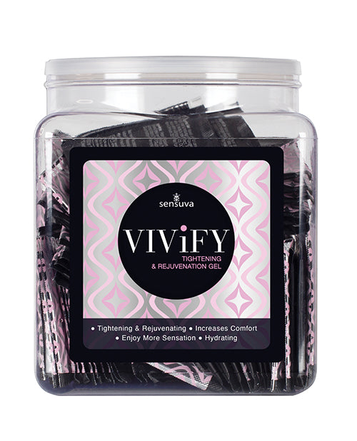 VIVIFY TIGHTENING & REJUVENATION GEL 100 PC SINGLE USE PACKET TUB