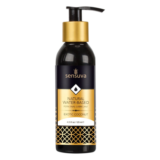 NATURAL WATER-BASED PERSONAL MOISTURIZER EXOTIC COCONUT 4OZ