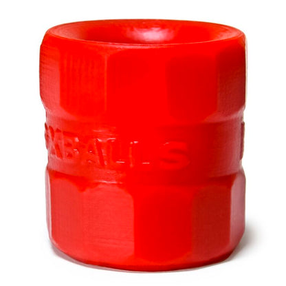 BULLBALLS 2 BALLSTRETCHER SILICONE SMOOSH RED (NET)