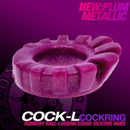 COCK-LUG LUGGED COCKRING PLUM (NET)