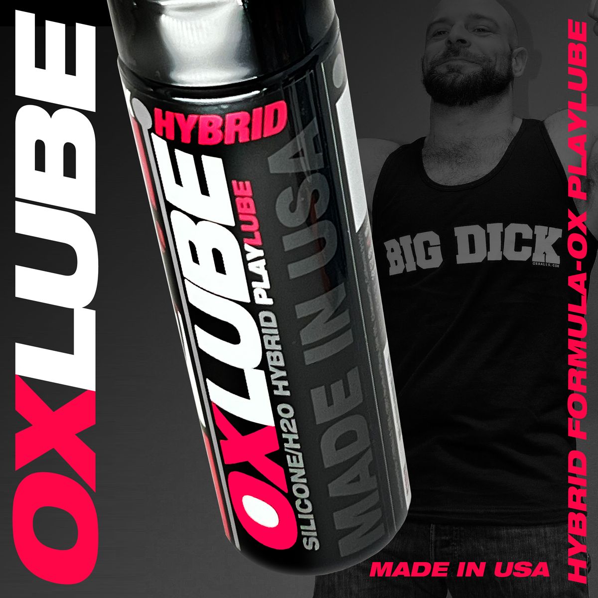 OXBALLS HYBRID LUBE 4.4 OZ (NET)