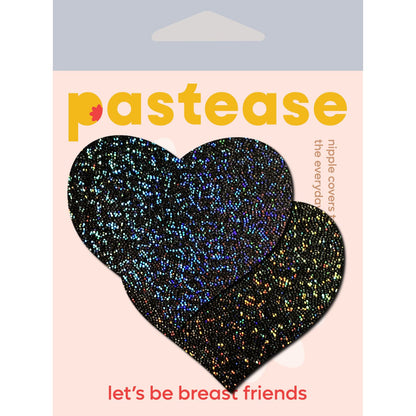 PASTEASE GLITTER HEART BLACK