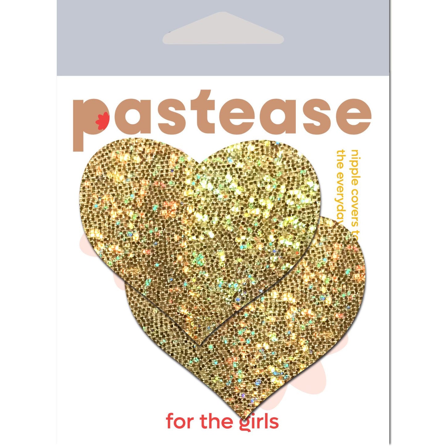 PASTEASE GOLD GLITTER HEART