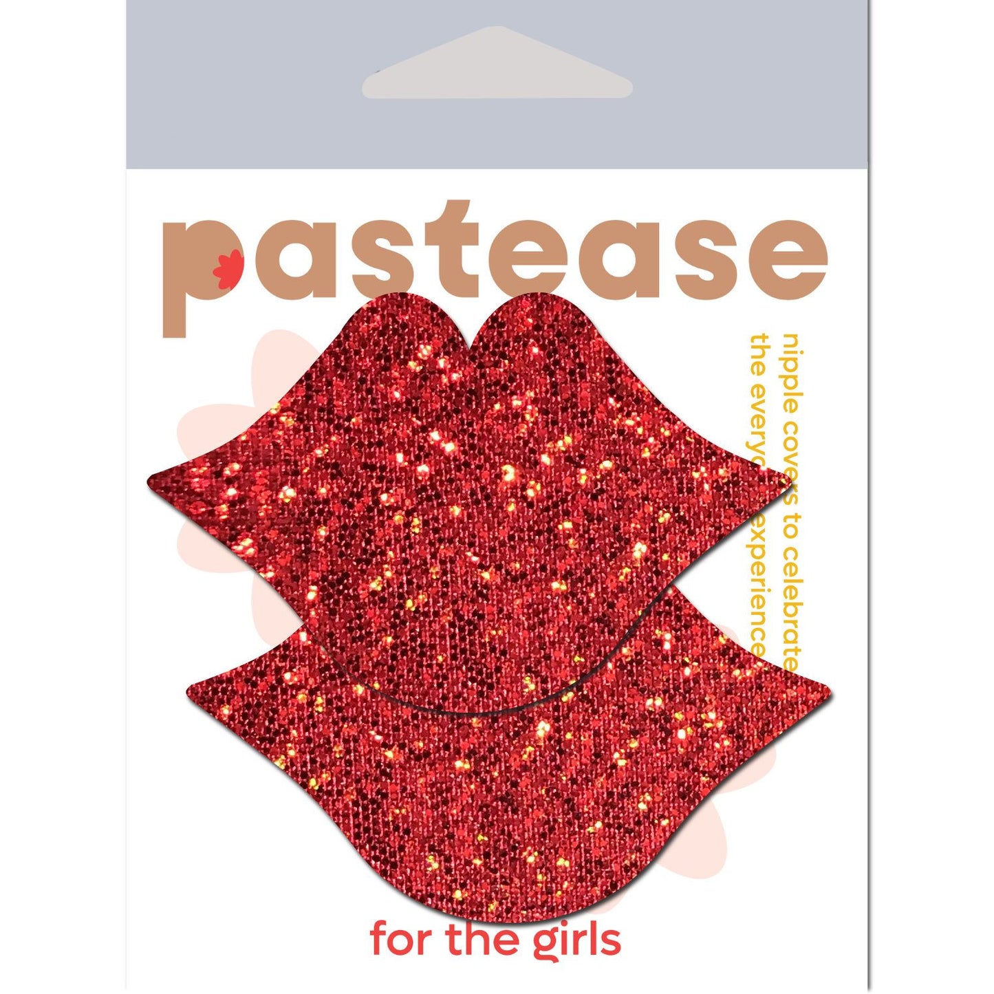 PASTEASE LIPS RED GLITTERING