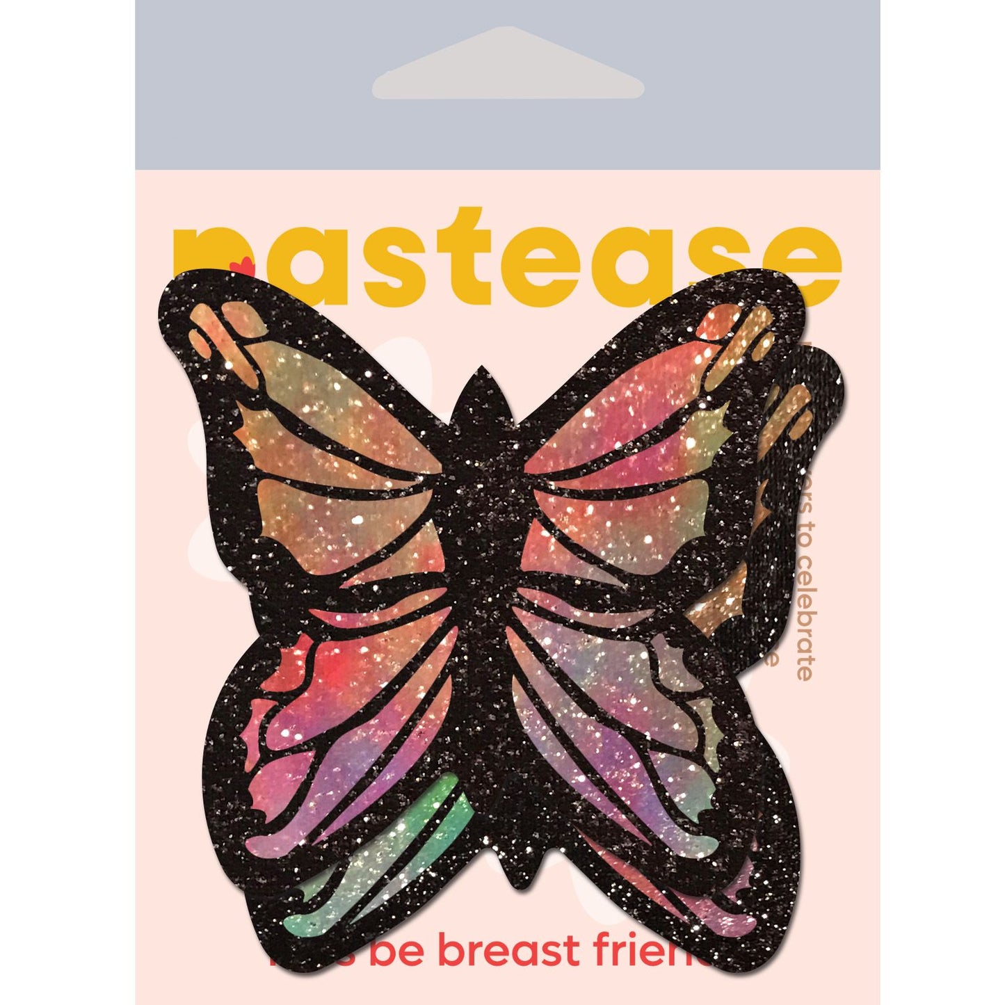 PASTEASE MONARCH GLITTER PASTEL RAINBOW BUTTERFLY