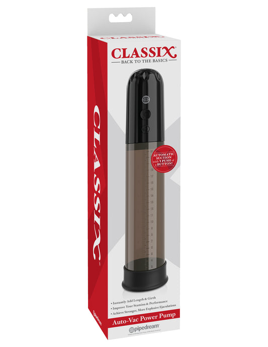 CLASSIX AUTO VAC POWER PUMP BLACK