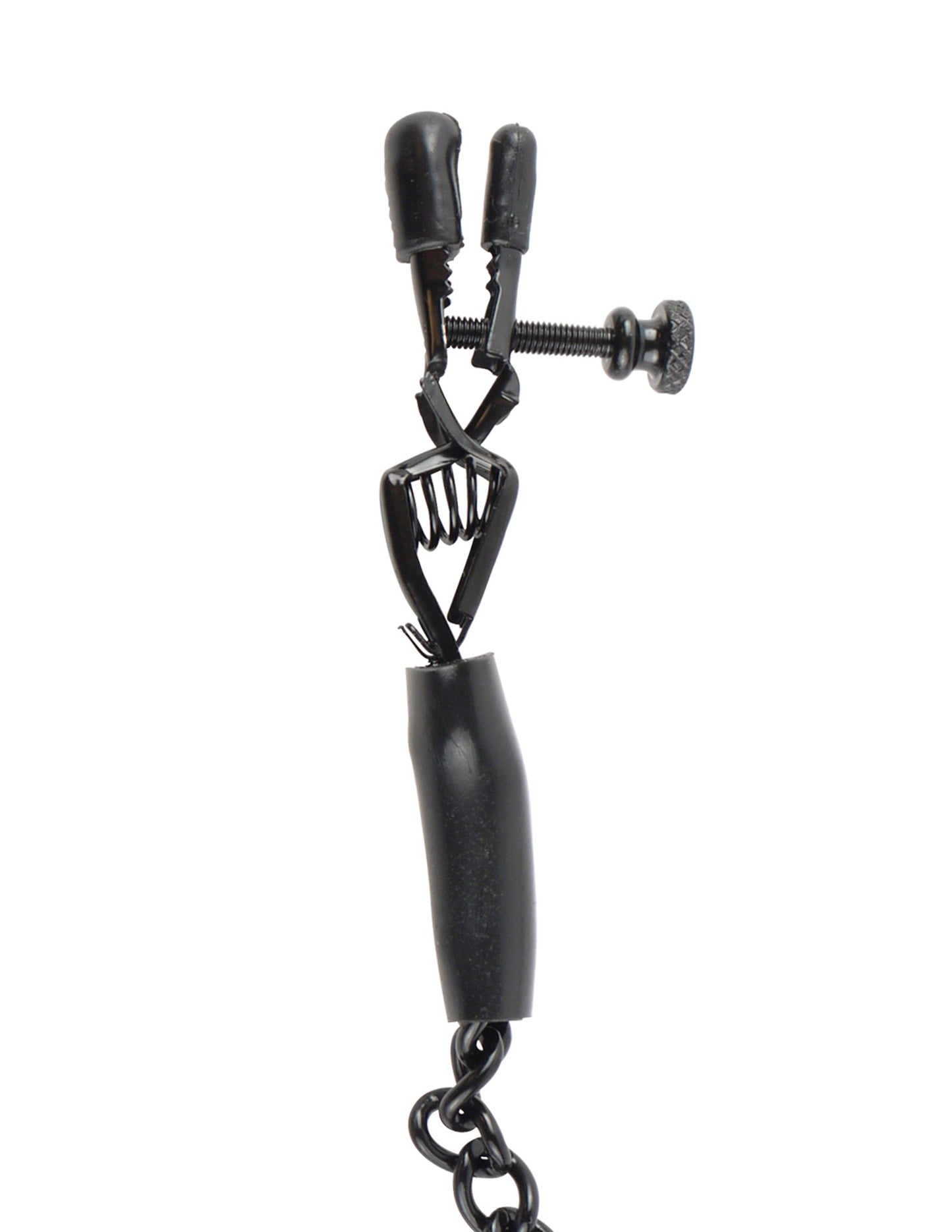 FETISH FANTASY ADJUSTABLE NIPPLE CHAIN CLAMPS
