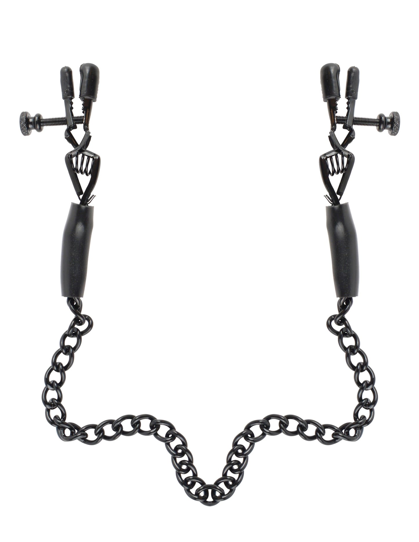 FETISH FANTASY ADJUSTABLE NIPPLE CHAIN CLAMPS