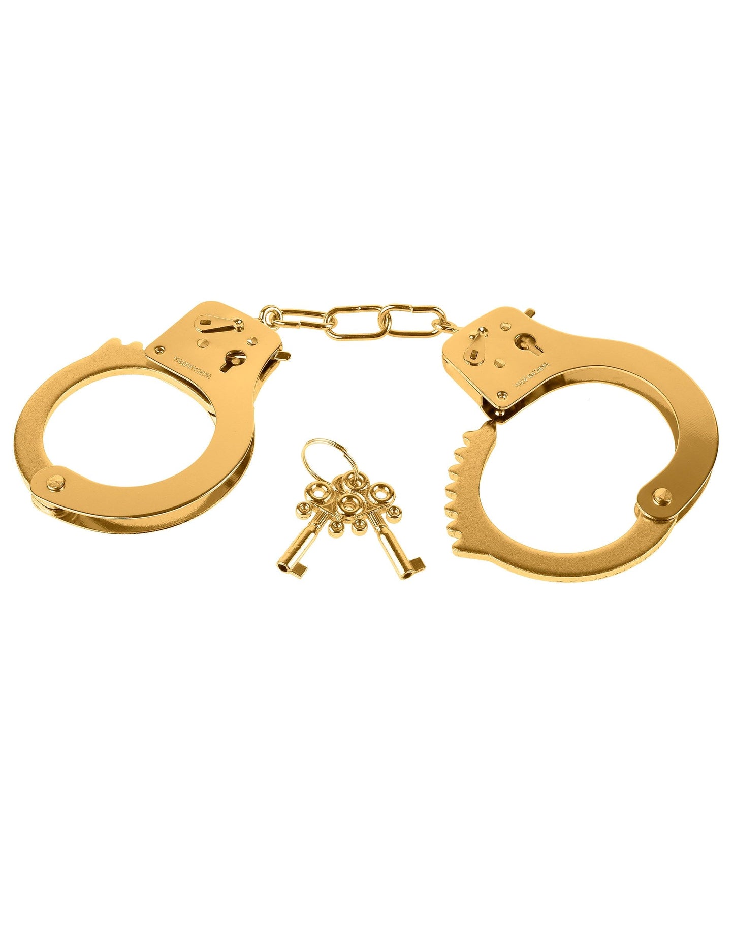 FETISH FANTASY GOLD METAL CUFFS