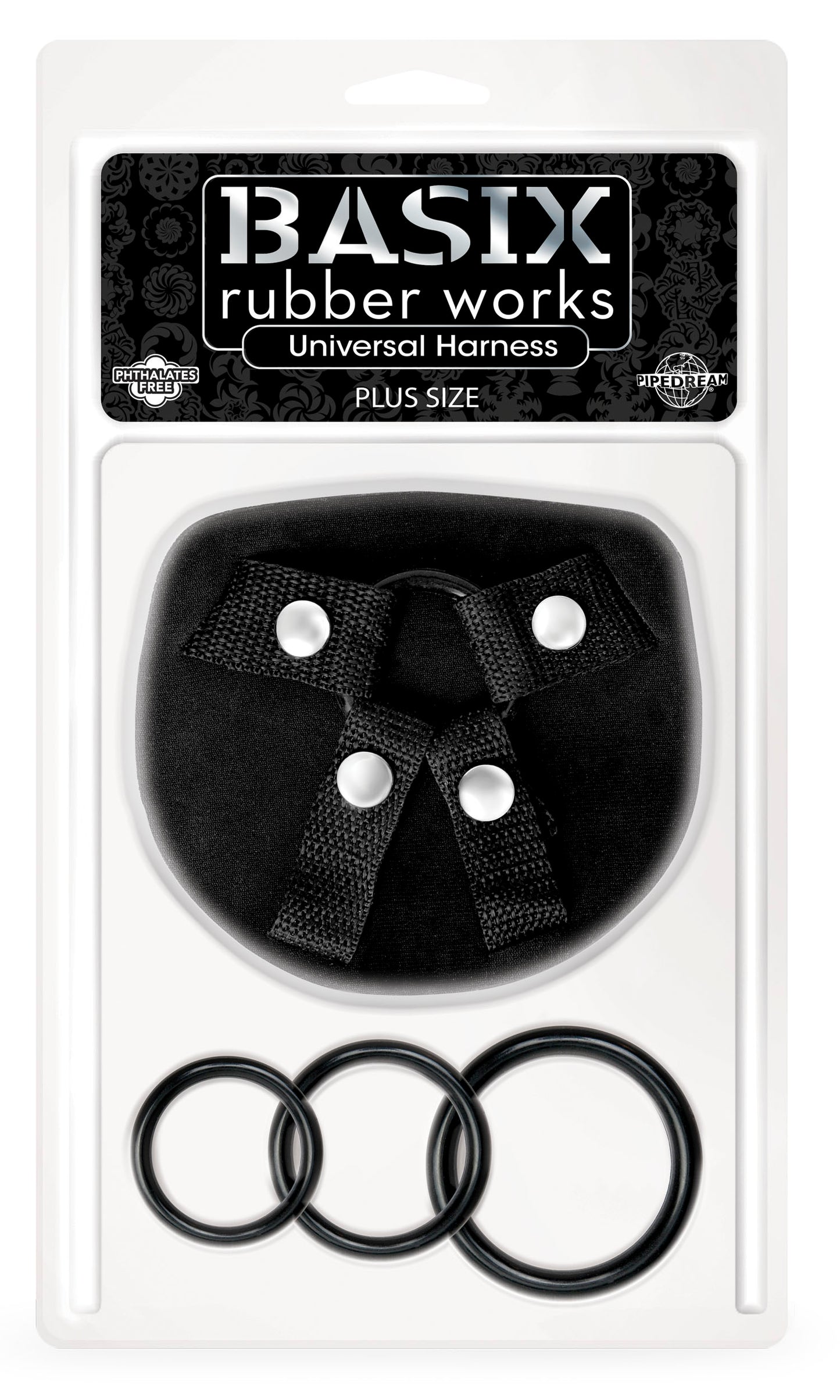 BASIX RUBBER WORKS UNIVERSAL HARNESS PLUS SIZE