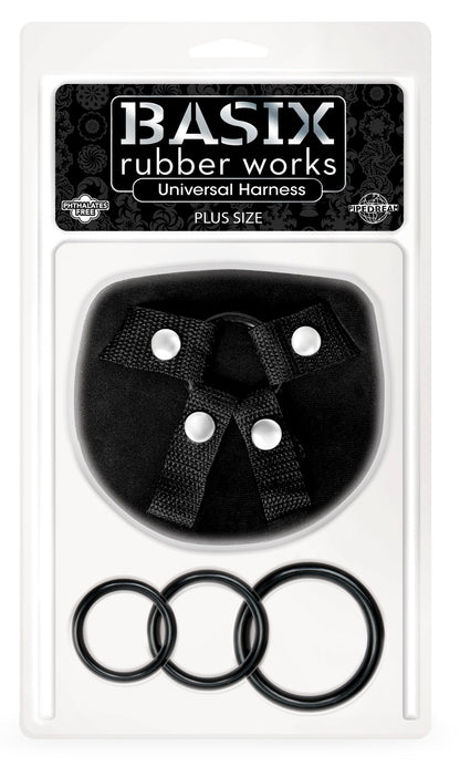 BASIX RUBBER WORKS UNIVERSAL HARNESS PLUS SIZE