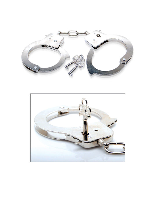 FETISH FANTASY LIMITED EDITION METAL HANDCUFFS