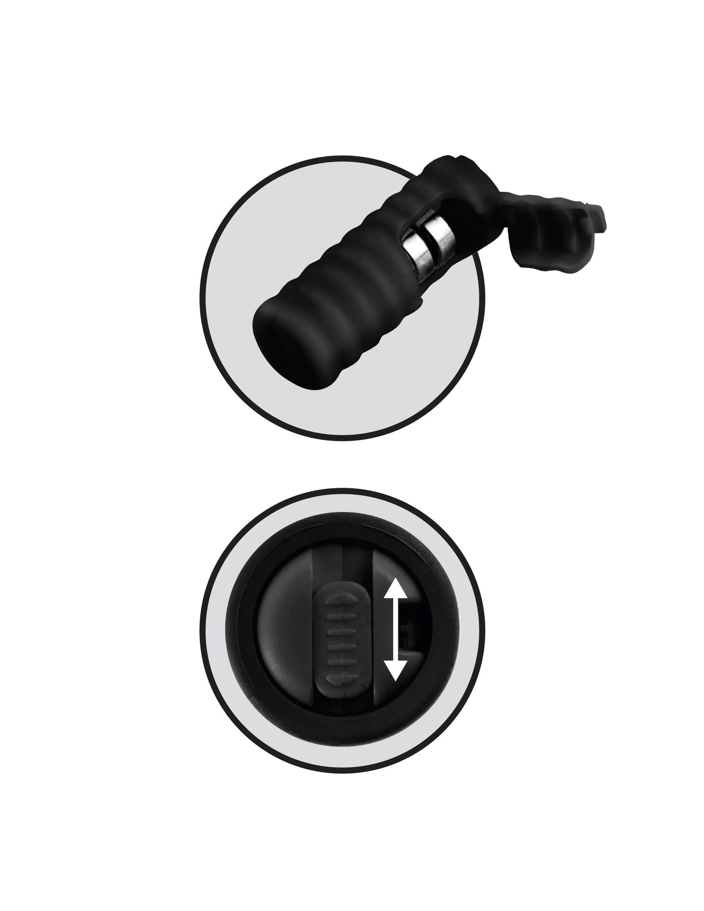 FETISH FANTASY LIMITED EDITION VIBRATING SILICONE NIPP