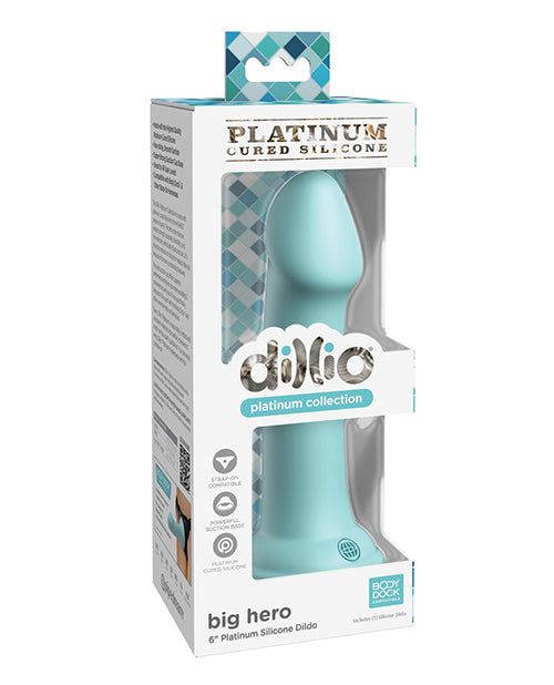 DILLIO PLATINUM 6IN BIG HERO TEAL