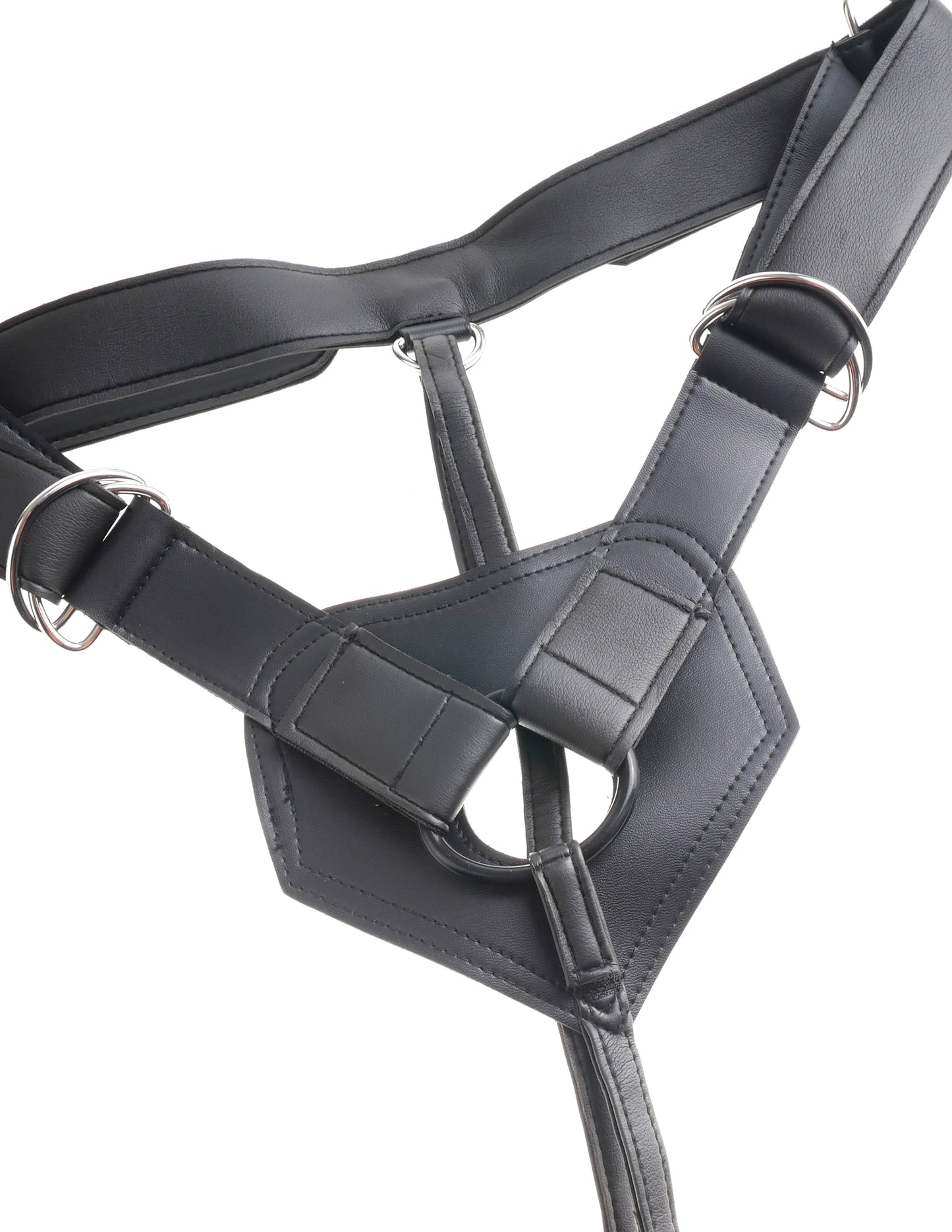 KING COCK STRAP ON HARNESS W/ 8 IN COCK LIGHT