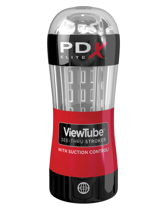 PDX ELITE VIEWTUBE SEE-THRU STROKER
