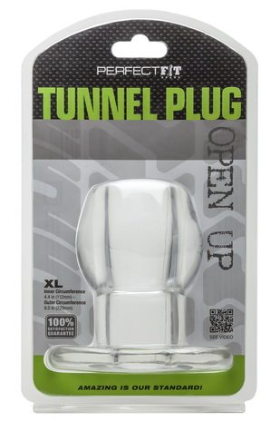 TUNNEL PLUG XL CLEAR