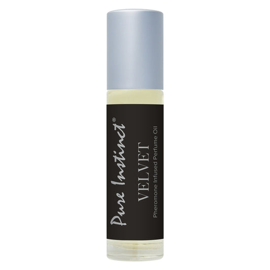 PURE INSTINCT PHEROMONE INFUSED PERFUME OIL VELVET .34FL OZ/10.2ML