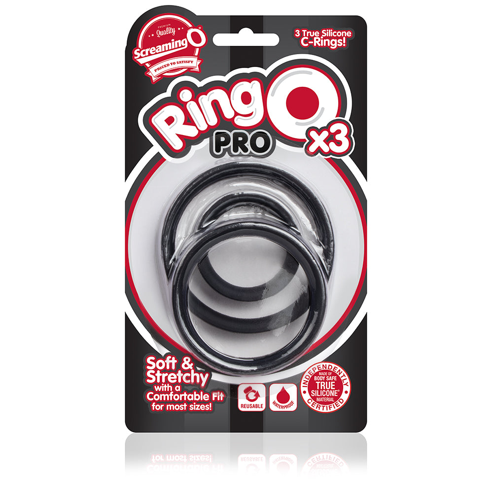 SCREAMING O RING O PRO X 3 BLACK