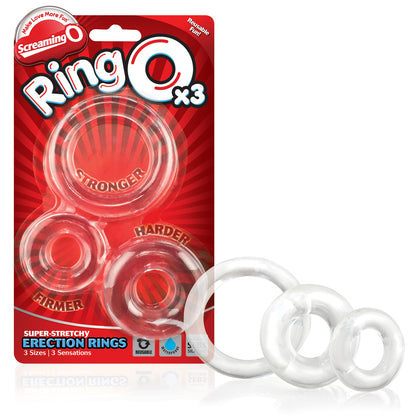 SCREAMING O RING O X3 CLEAR
