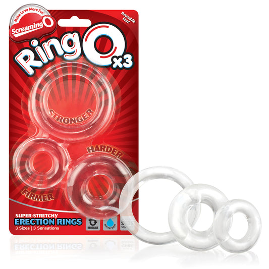 SCREAMING O RING O X3 CLEAR