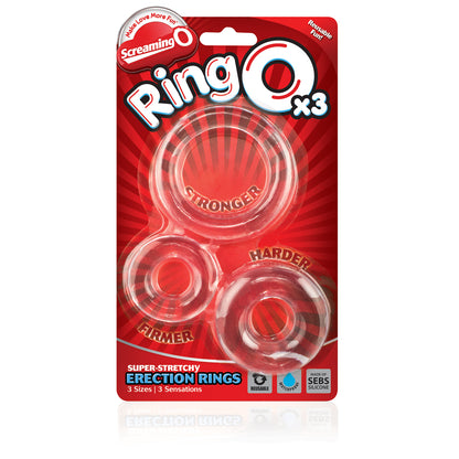 SCREAMING O RING O X3 CLEAR
