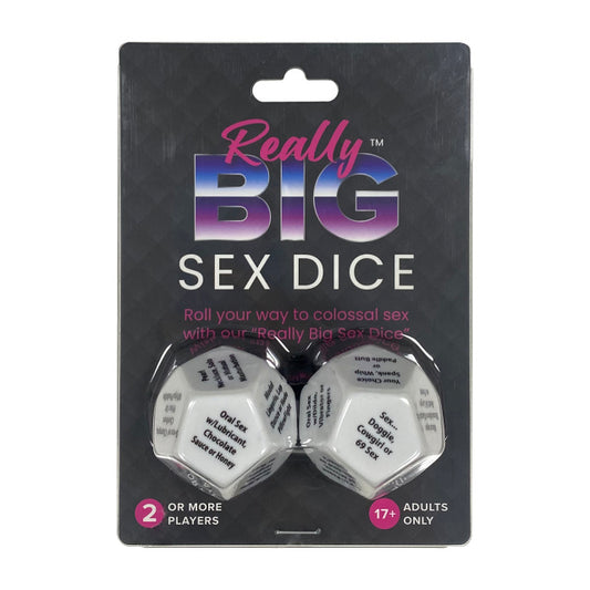 REALLY BIG SEX DICE