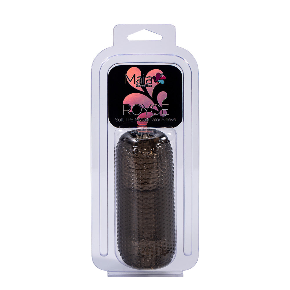 ROYCE CRYSTAL MASTURBATOR BLACK