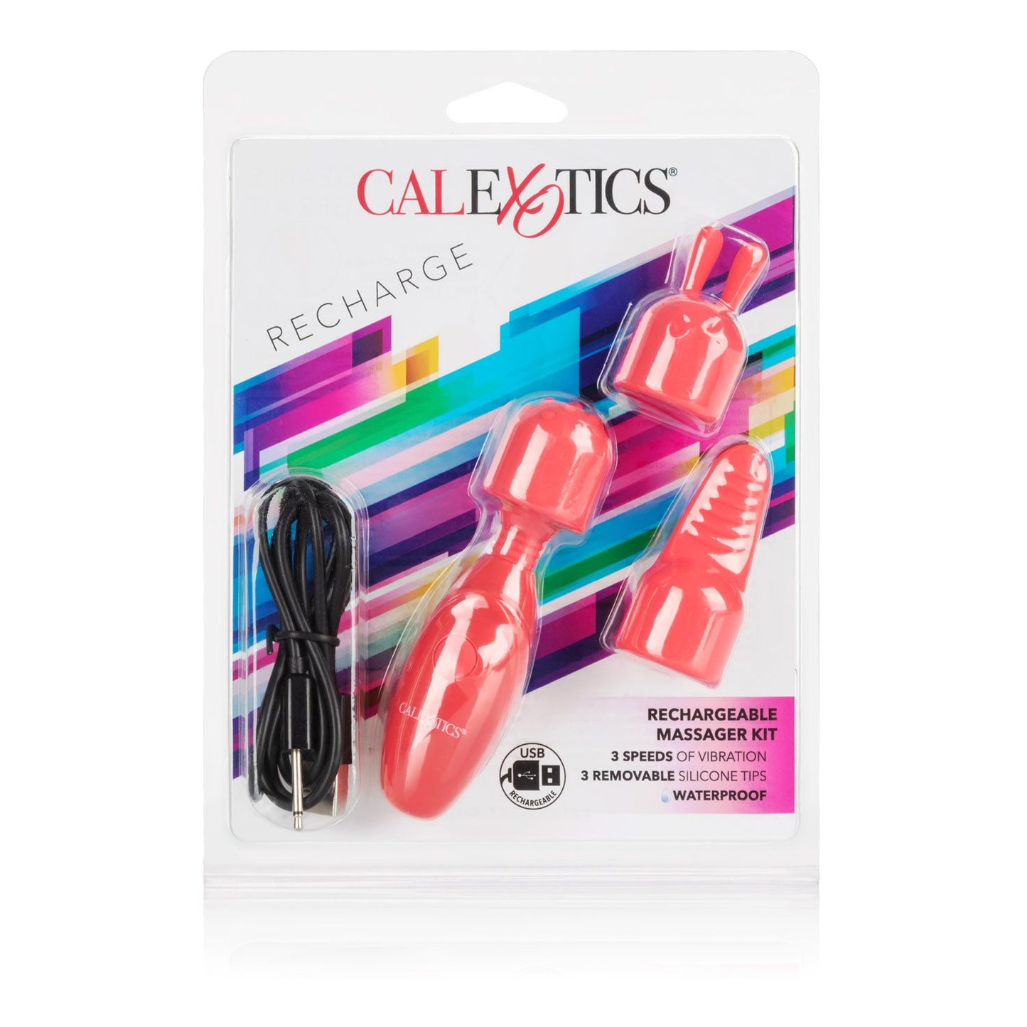 RECHARGEABLE MASSAGER KIT