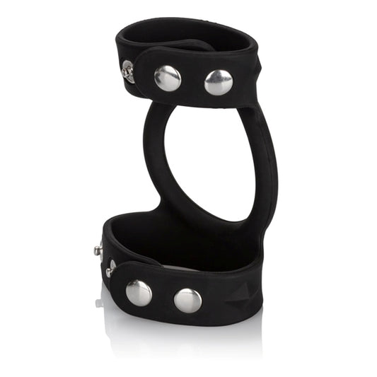 TRI SNAP COCK & BALL CAGE SILICONE