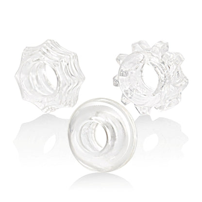 REVERSIBLE RING SET CLEAR
