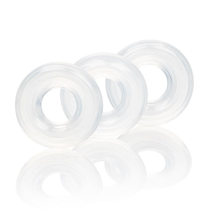 SET OF 3 SILICONE STACKER RINGS