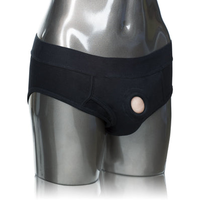 PACKER GEAR BLACK BRIEF HARNESS XL/2XL
