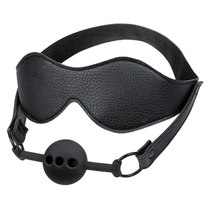 NOCTURNAL COLLECTION EYES MASK BREATHABLE BALL GAG