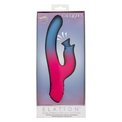 ELATION DUAL STIMULATOR W/ SUCTION