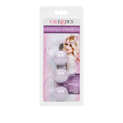 FIRST TIME LUV BALLS TRIPLE LOVER PURPLE