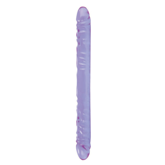REFLECTIVE GEL VEINED DOUBLE DONG 17.5IN