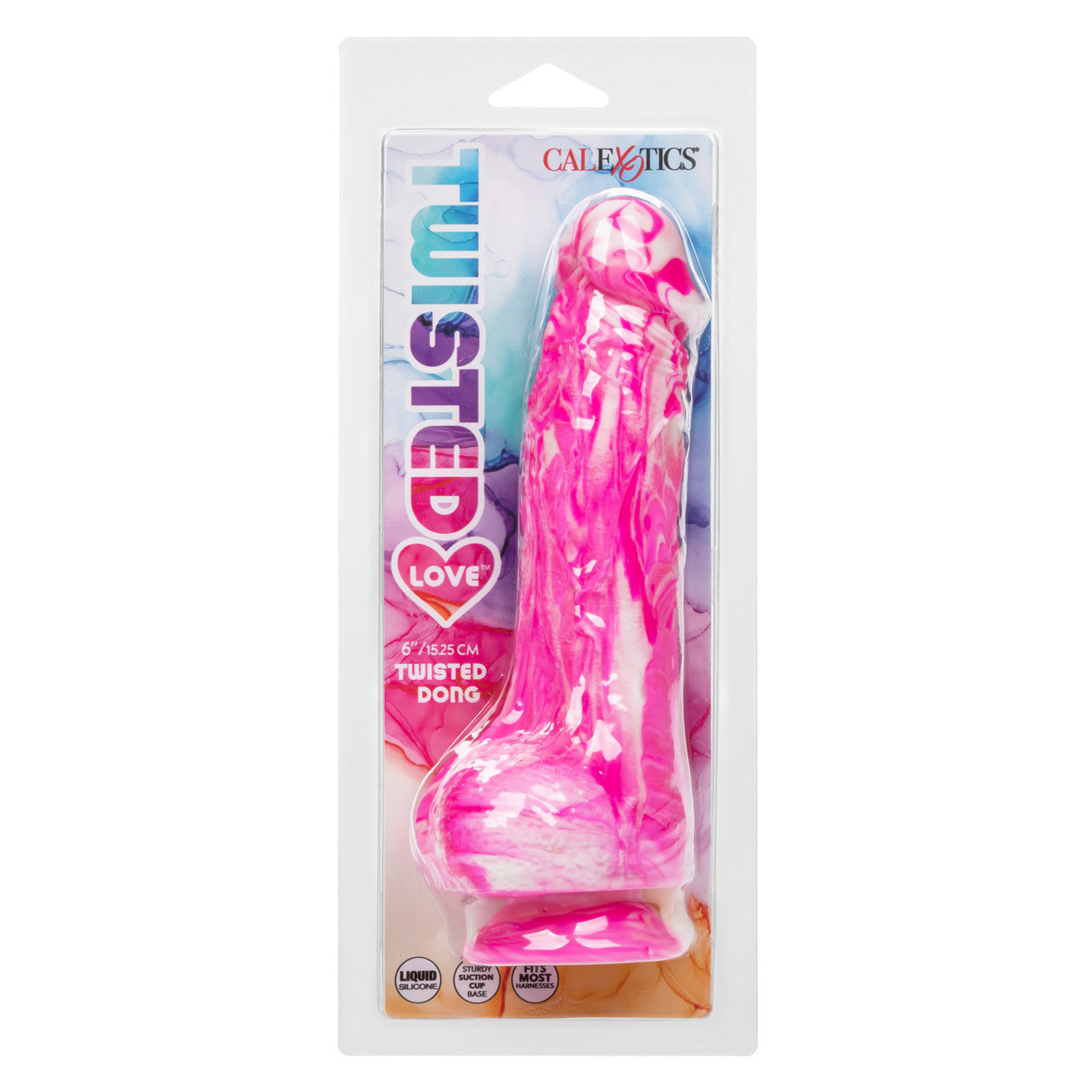 TWISTED LOVE TWISTED DONG 6 IN PINK