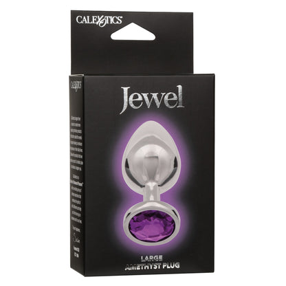 JEWEL LARGE AMETHYST PLUG