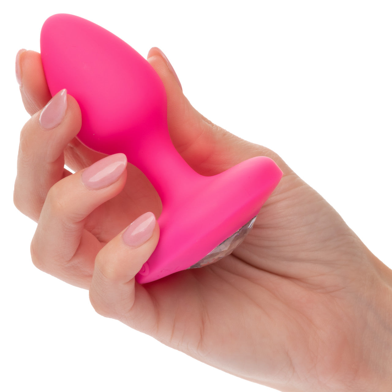 CHEEKY GEMS VIBRATING PROBE MEDIUM PINK